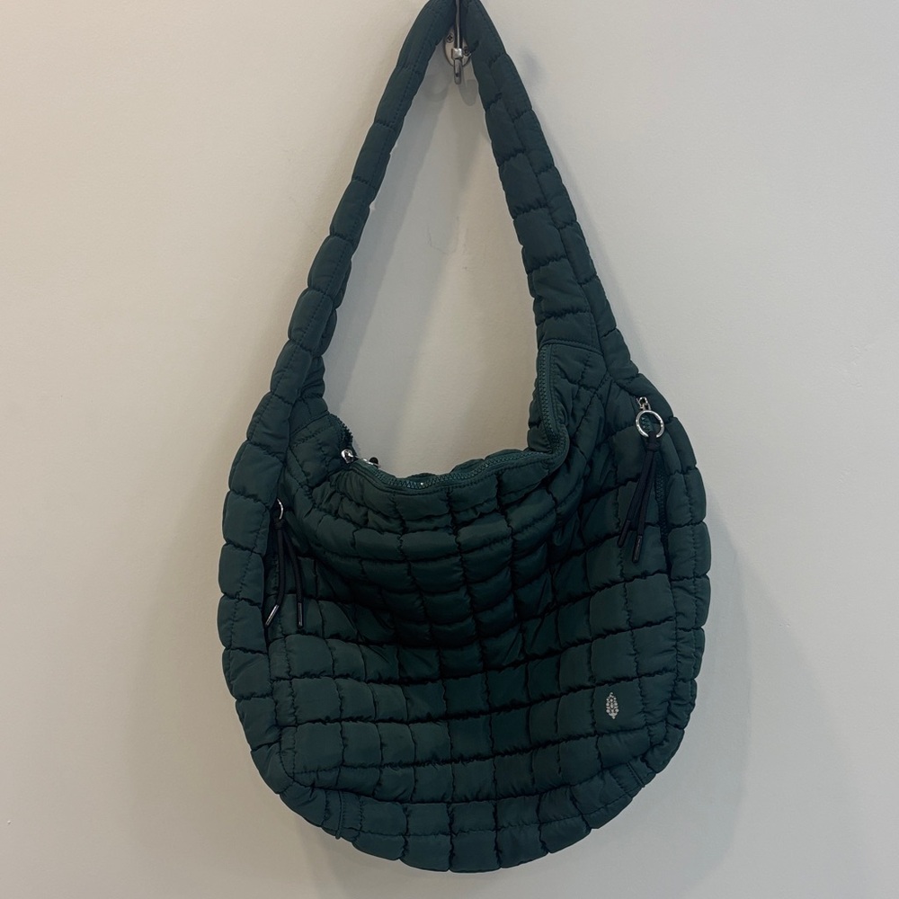 Free People Quilted Carryall - Evergreen - Picture 5 of 8